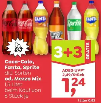 ADEG Coca-Cola, Fanta, Sprite Angebot