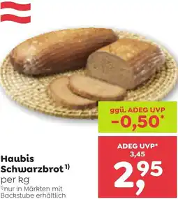 ADEG Haubis Schwarzbrot Angebot