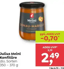 ADEG Julius Meinl Konfitüre Angebot