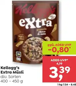 ADEG Kellogg's Extra Müsli Angebot