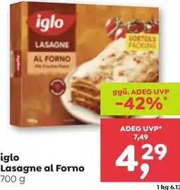 ADEG iglo Lasagne al Forno Angebot