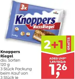 ADEG Knoppers Riegel Angebot