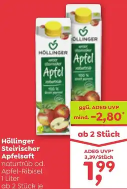 ADEG Höllinger Steirischer Apfelsaft Angebot