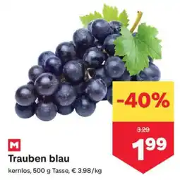 MPreis Trauben blau Angebot