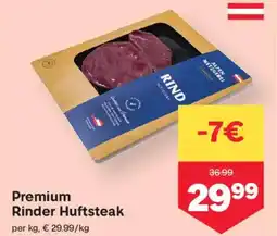 MPreis Premium Rinder Huftsteak Angebot
