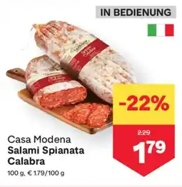 MPreis Casa Modena Salami Spianata Calabra Angebot