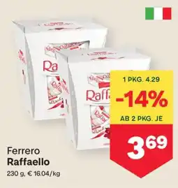 MPreis Ferrero Raffaello Angebot