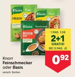 MPreis Knorr Feinschmecker oder Basis Angebot