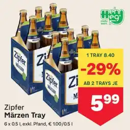 MPreis Zipfer Märzen Tray Angebot