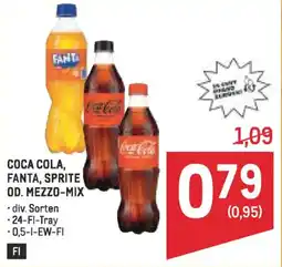 Metro Coca-Cola, Fanta, Sprite od. Mezzo-Mix Angebot