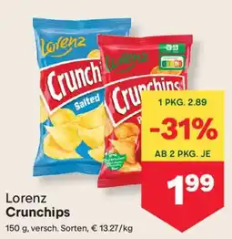 MPreis Lorenz Crunchips Angebot