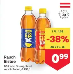 MPreis Rauch Eistee Angebot