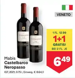 MPreis Mabis Castelbarco Neropasso Angebot