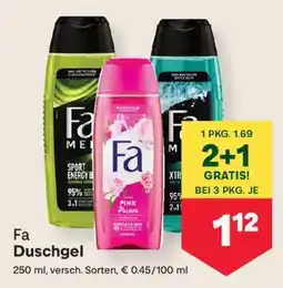 MPreis Fa Duschgel Angebot