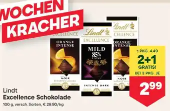 MPreis Lindt Excellence Schokolade Angebot