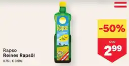 MPreis Rapso Reines Rapsöl Angebot