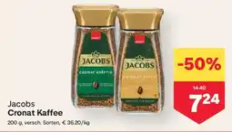 MPreis Jacobs Cronat Kaffee Angebot