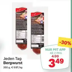 MPreis Jeden Tag Bergwurst Angebot
