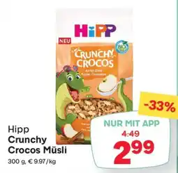 MPreis Hipp Crunchy Crocos Müsli Angebot
