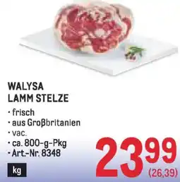 Metro Walysa lamm stelze Angebot