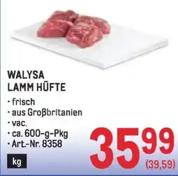 Metro Walysa lamm hüfte Angebot