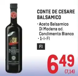 Metro Conte de cesare balsamico Angebot
