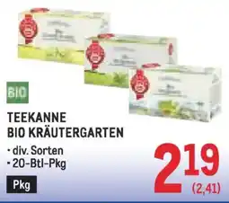 Metro Teekanne bio kräutergarten Angebot