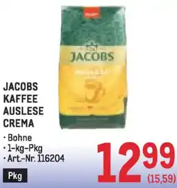 Metro Jacobs kaffee auslese crema Angebot