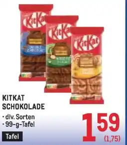 Metro Kitkat schokolade Angebot