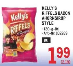Metro Kelly's riffels bacon ahornsirup style Angebot