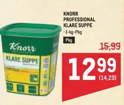 Metro Knorr professional klare suppe Angebot