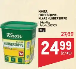 Metro Knorr professional klare hühnersuppe Angebot
