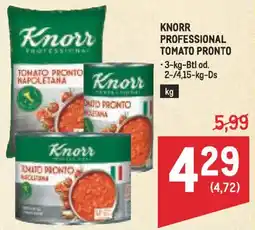 Metro Knorr professional tomato pronto Angebot