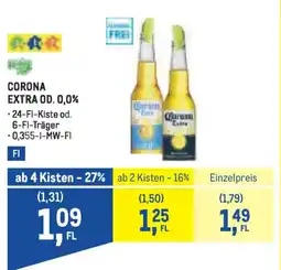 Metro Corona extra od. 0,0% Angebot