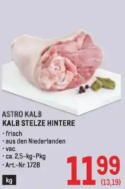 Metro Astro kalb kalb stelze hintere Angebot