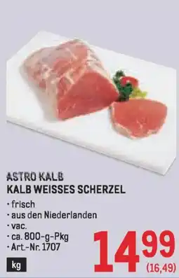 Metro Astro kalb kalb weisses scherzel Angebot
