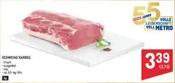 Metro Schweine karree Angebot