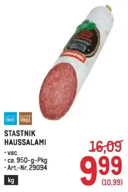 Metro Stastnik haussalami Angebot