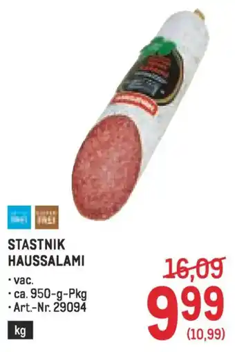 Metro Stastnik haussalami Angebot