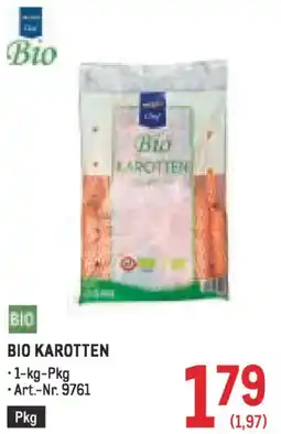 Metro Bio karotten Angebot