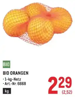 Metro Bio orangen Angebot