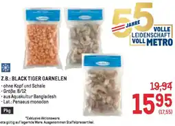 Metro Black tiger garnelen Angebot
