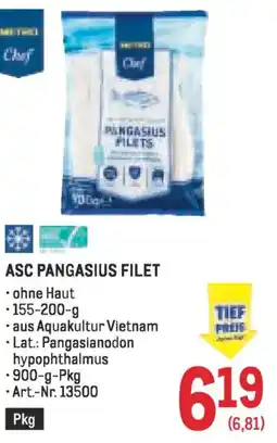 Metro Asc pangasius filet Angebot