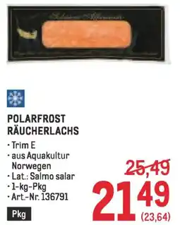 Metro Polarfrost räucherlachs Angebot