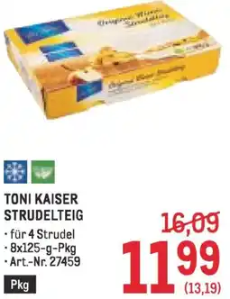 Metro Toni kaiser strudelteig Angebot