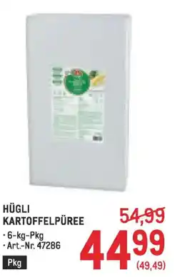 Metro Hügli kartoffelpüree Angebot