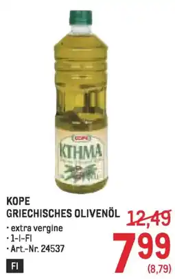 Metro Kope griechisches olivenöl Angebot