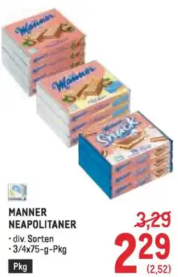 Metro Manner neapolitaner Angebot