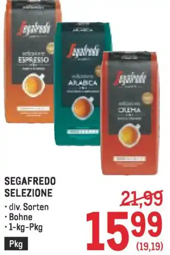 Metro Segafredo selezione Angebot