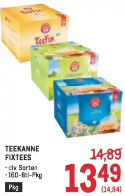 Metro Teekanne fixtees Angebot
